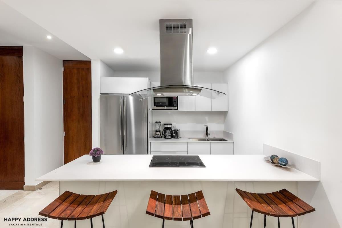 Trendy 1 Bedroom Apartment In Cruz Con Mar Brand New Building Playa del Carmen Buitenkant foto
