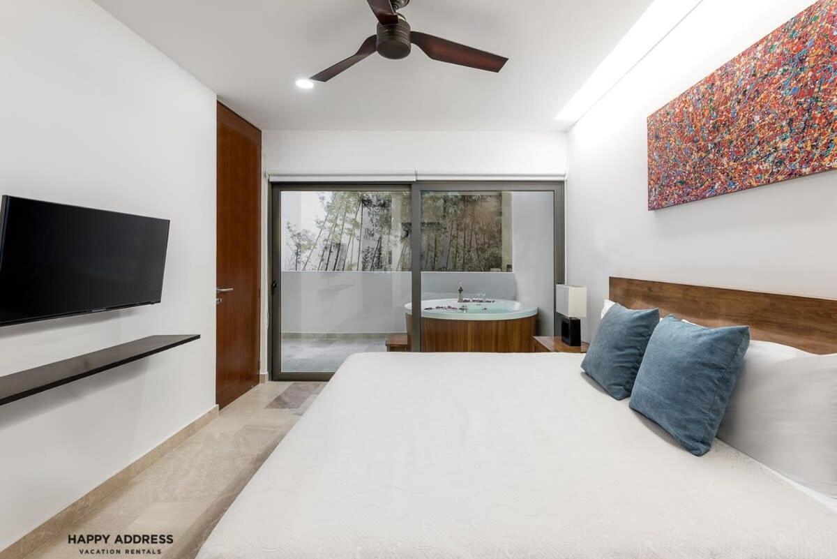 Trendy 1 Bedroom Apartment In Cruz Con Mar Brand New Building Playa del Carmen Buitenkant foto