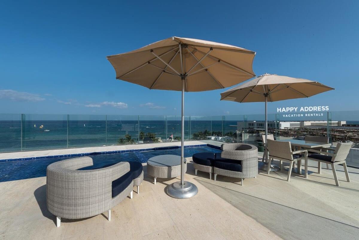 Trendy 1 Bedroom Apartment In Cruz Con Mar Brand New Building Playa del Carmen Buitenkant foto