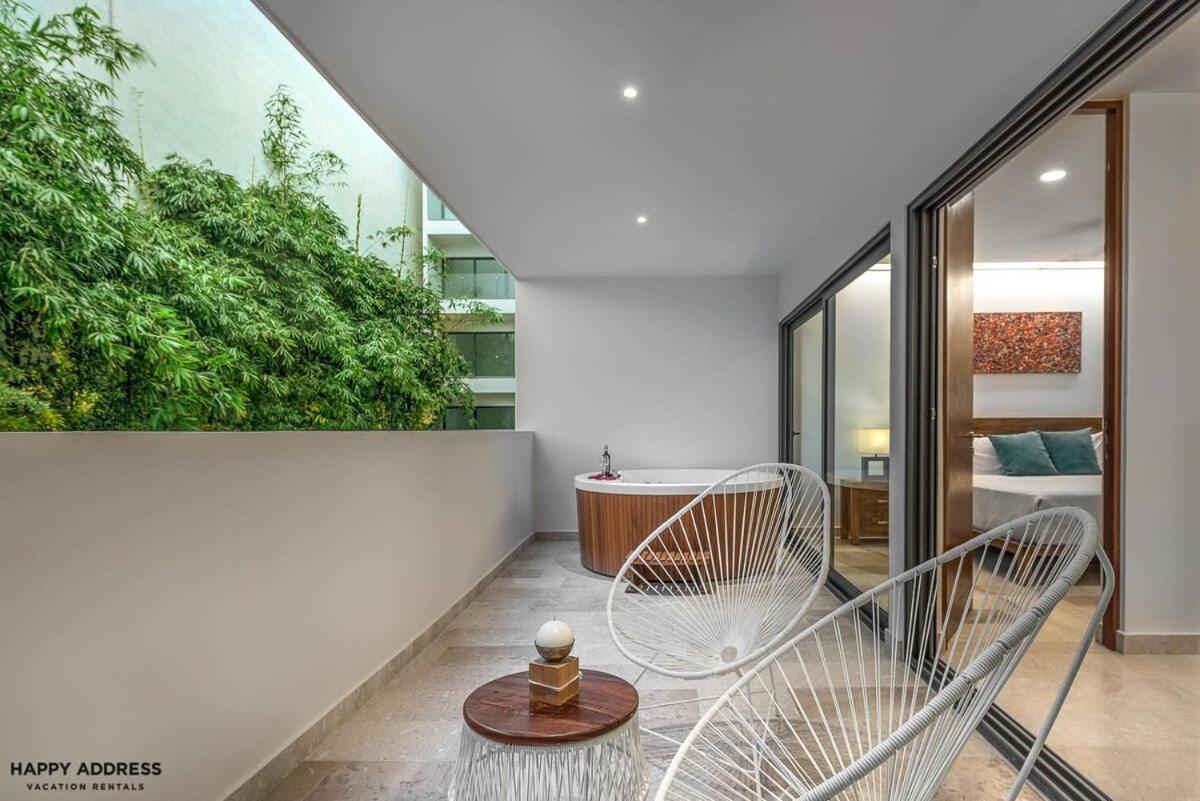Trendy 1 Bedroom Apartment In Cruz Con Mar Brand New Building Playa del Carmen Buitenkant foto