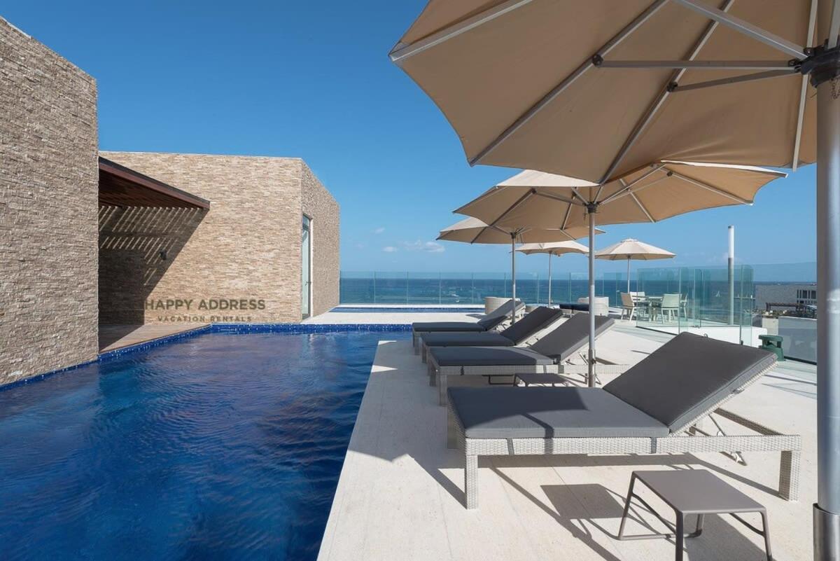 Trendy 1 Bedroom Apartment In Cruz Con Mar Brand New Building Playa del Carmen Buitenkant foto
